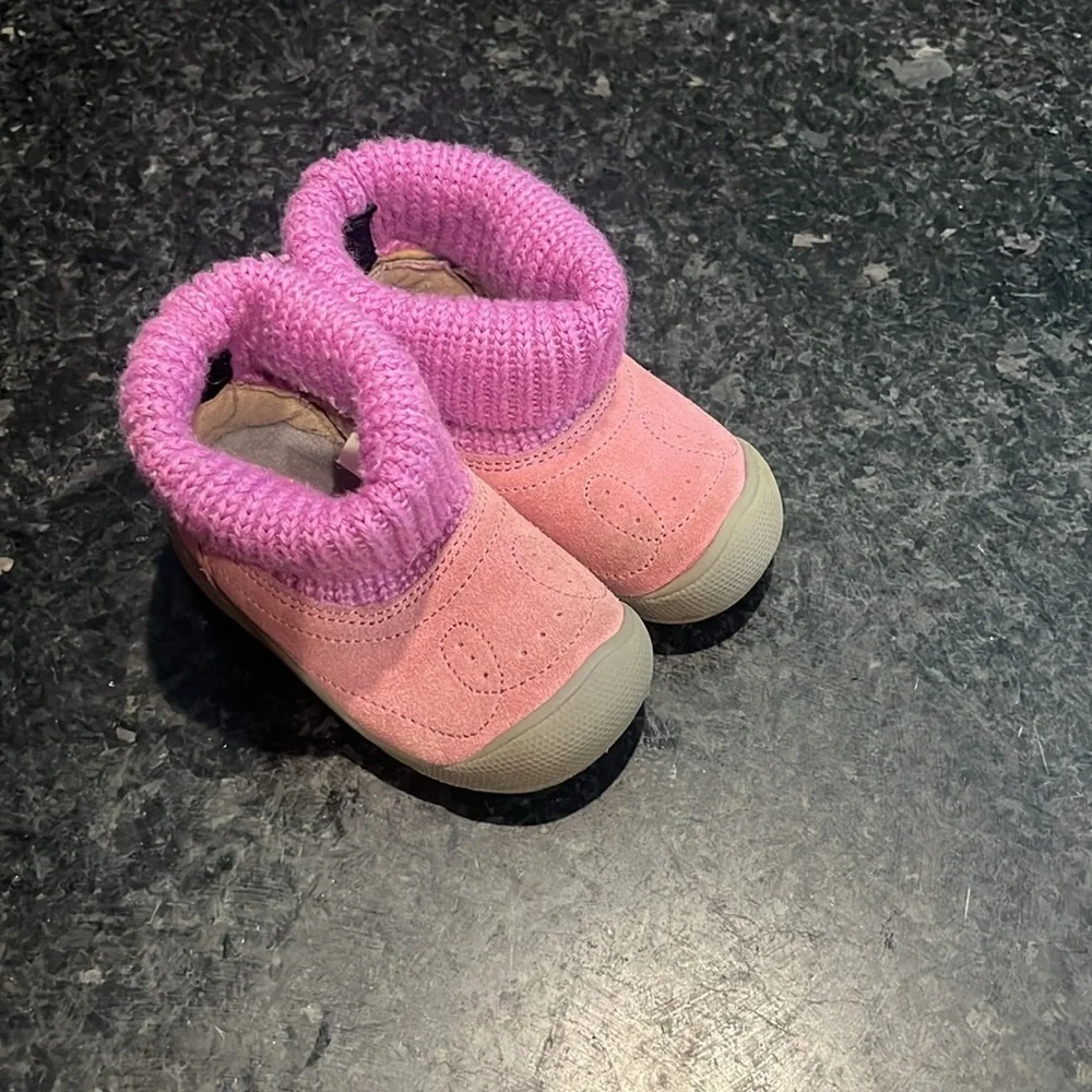 Toddler Cozy Pink Kids Boots